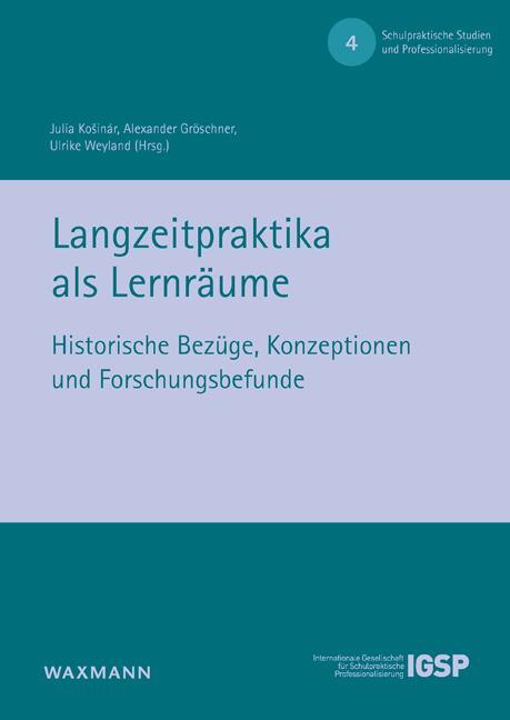 Buchcover von Langzeitpraktika als Lernräume