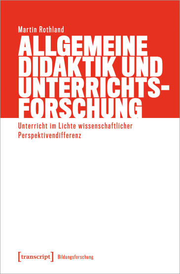 Allgemeine Didaktik und Unterrichtsforschung Cover
