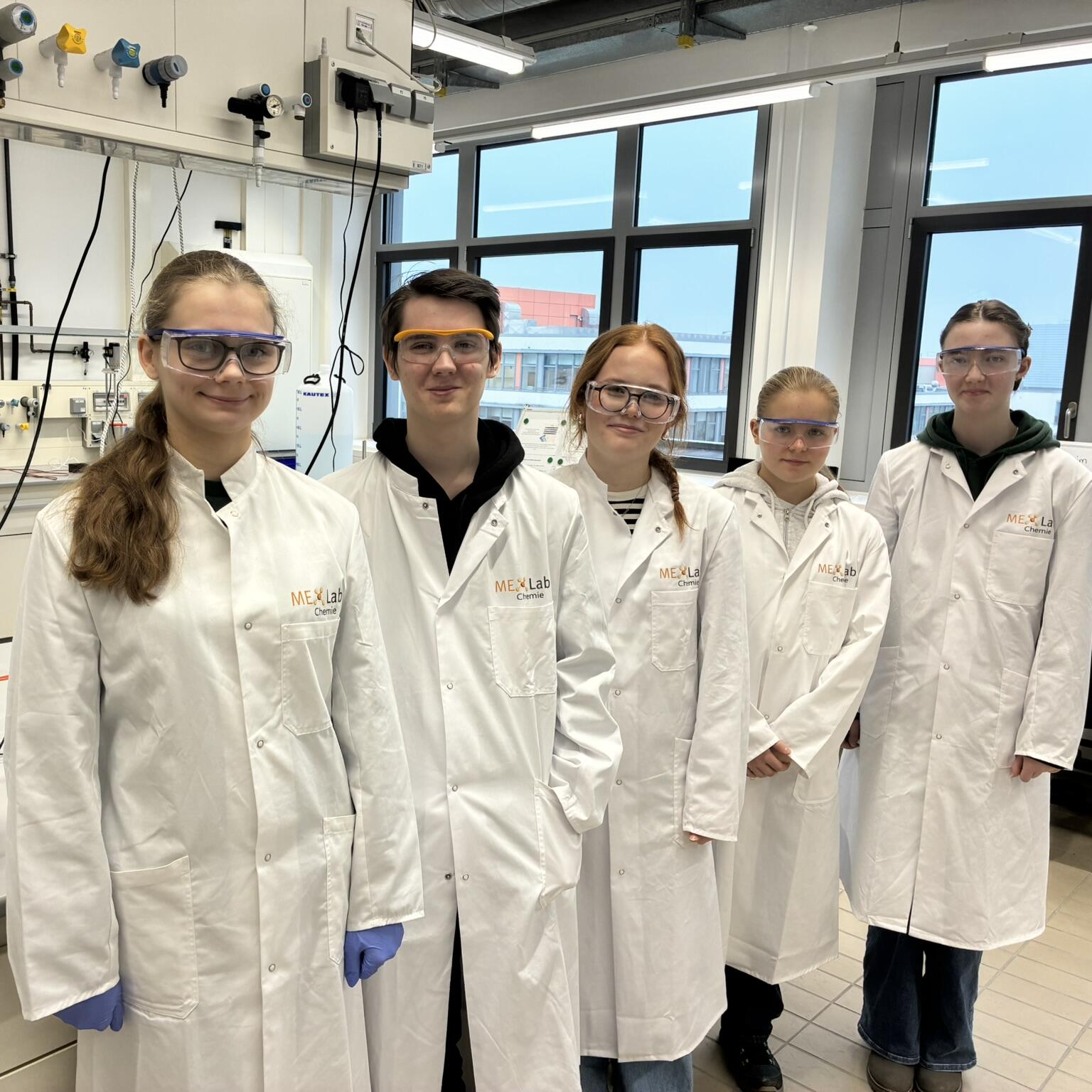 Gruppenbild der Schüler*innen