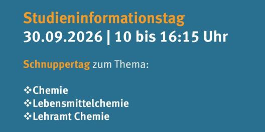 Flyer zum Studieninformationstag