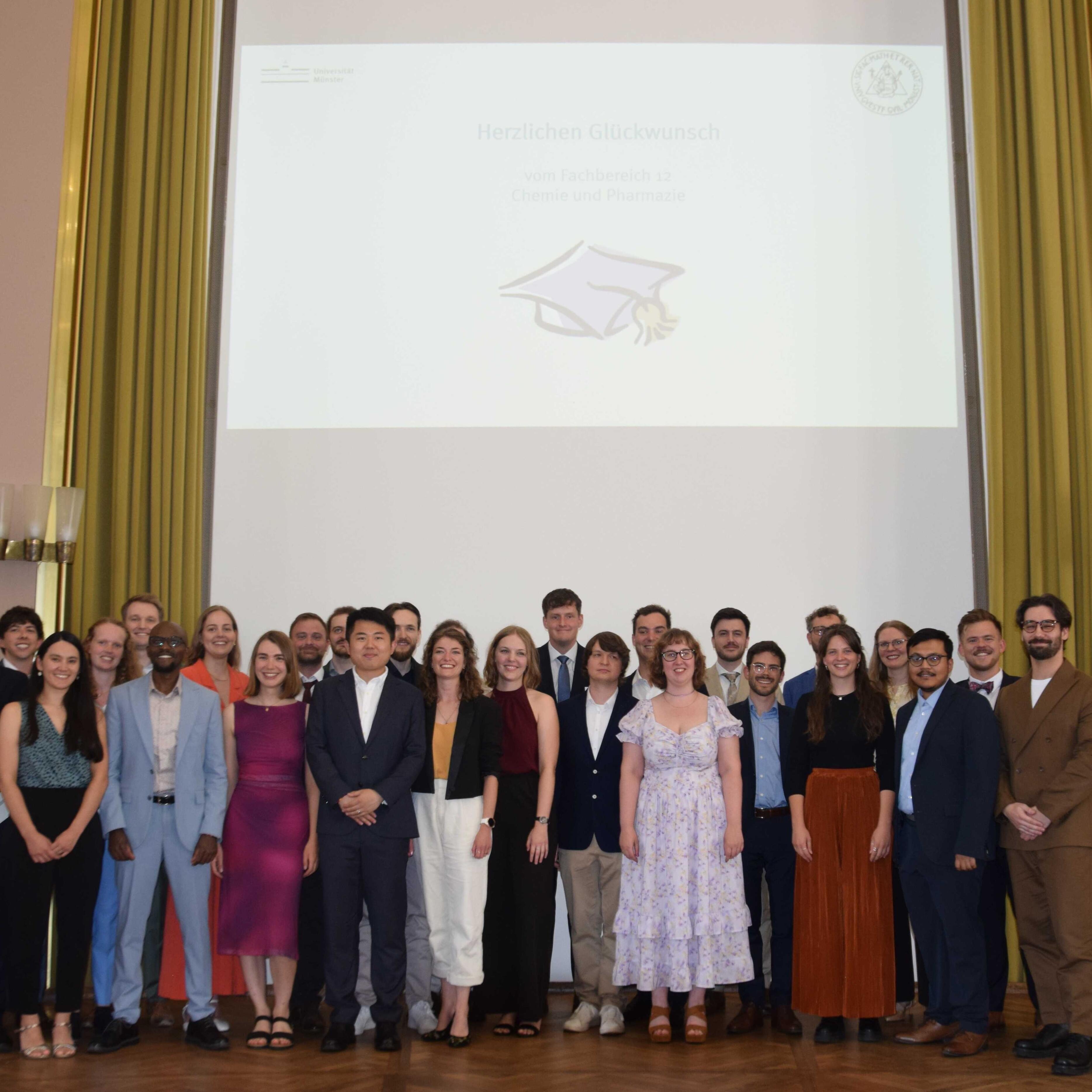 Gruppenbild der Promotionsfeier