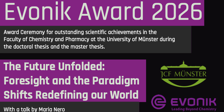 Poster für die Evonik Award 2026