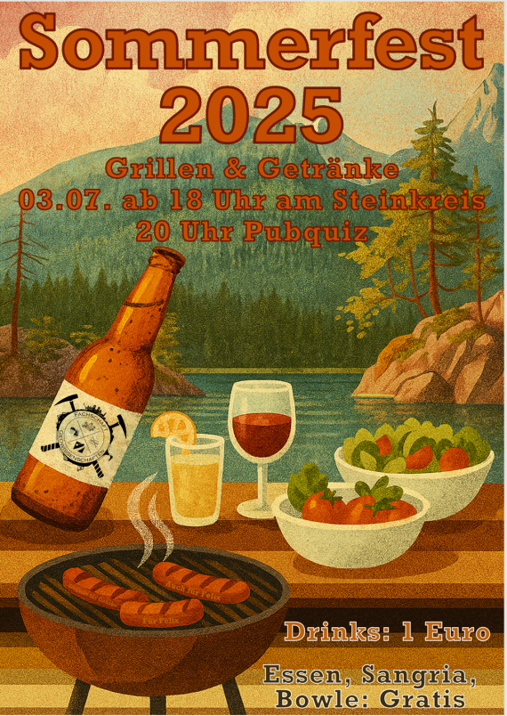 Plakat Sommerfest