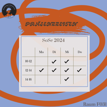 Präsenzzeiten Sose2024