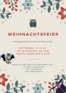 Weihnachtsfeier 2019