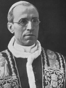 Pius XII. im Jahr 1939