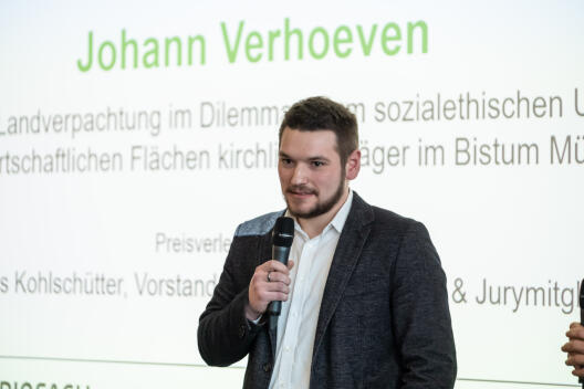 Forschungspreis-Gewinner Johann Verhoeven