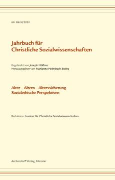 Jahrbuch für Christliche Sozialwissenschaften