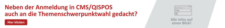 Neben der Anmeldung in CMS/QISPOS auch an die Themenschwerpunktwahl gedacht?