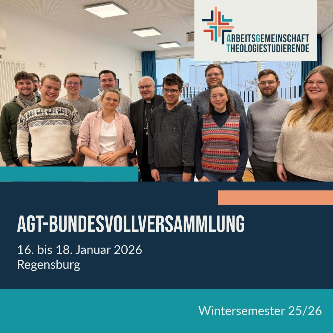 Studentinnen der Bundesvollversammlung der Arbeitsgemeinschaft Theologiestudierende (AGT) 