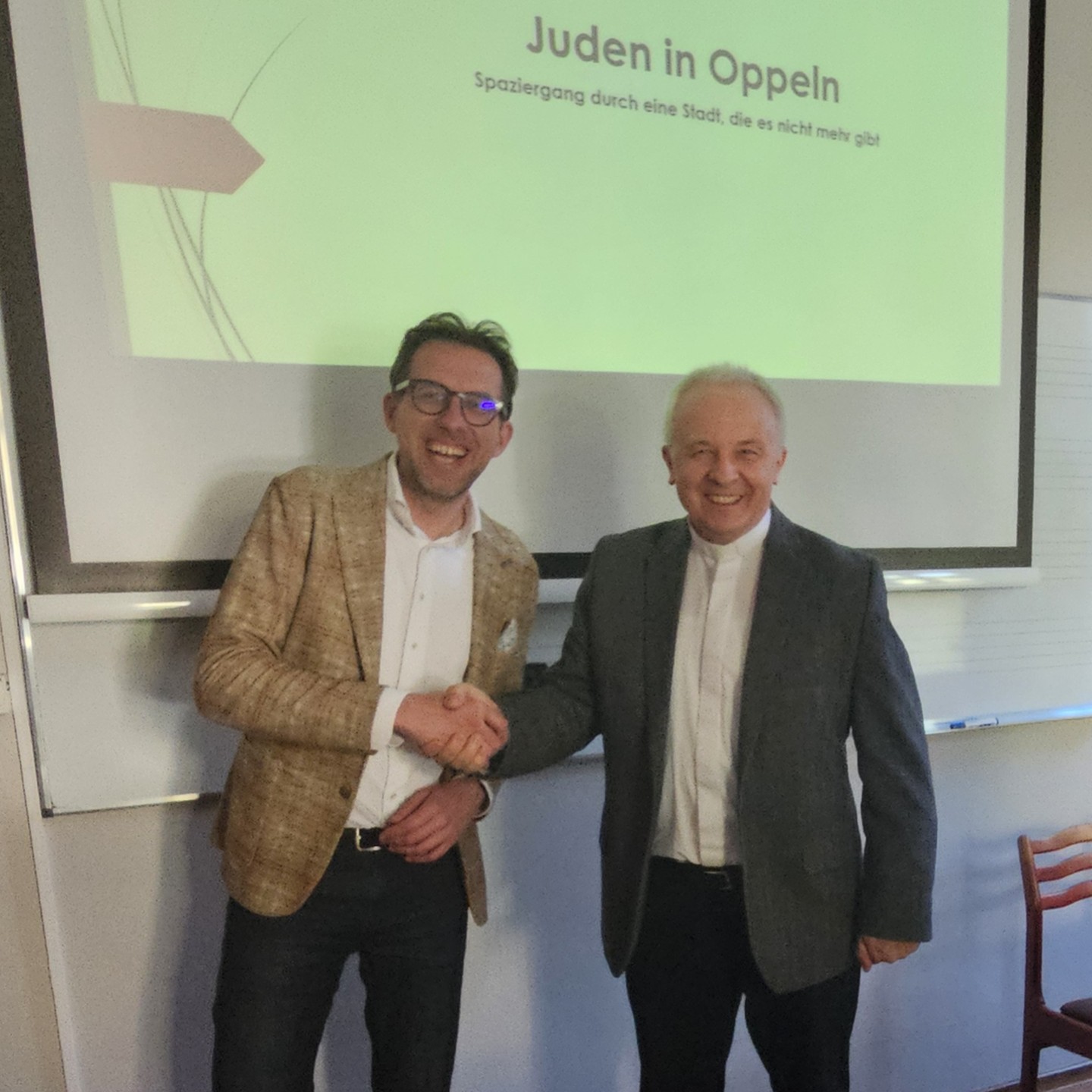 Ludger Hiepel und Prof. Dr. Andrzej Anderwald