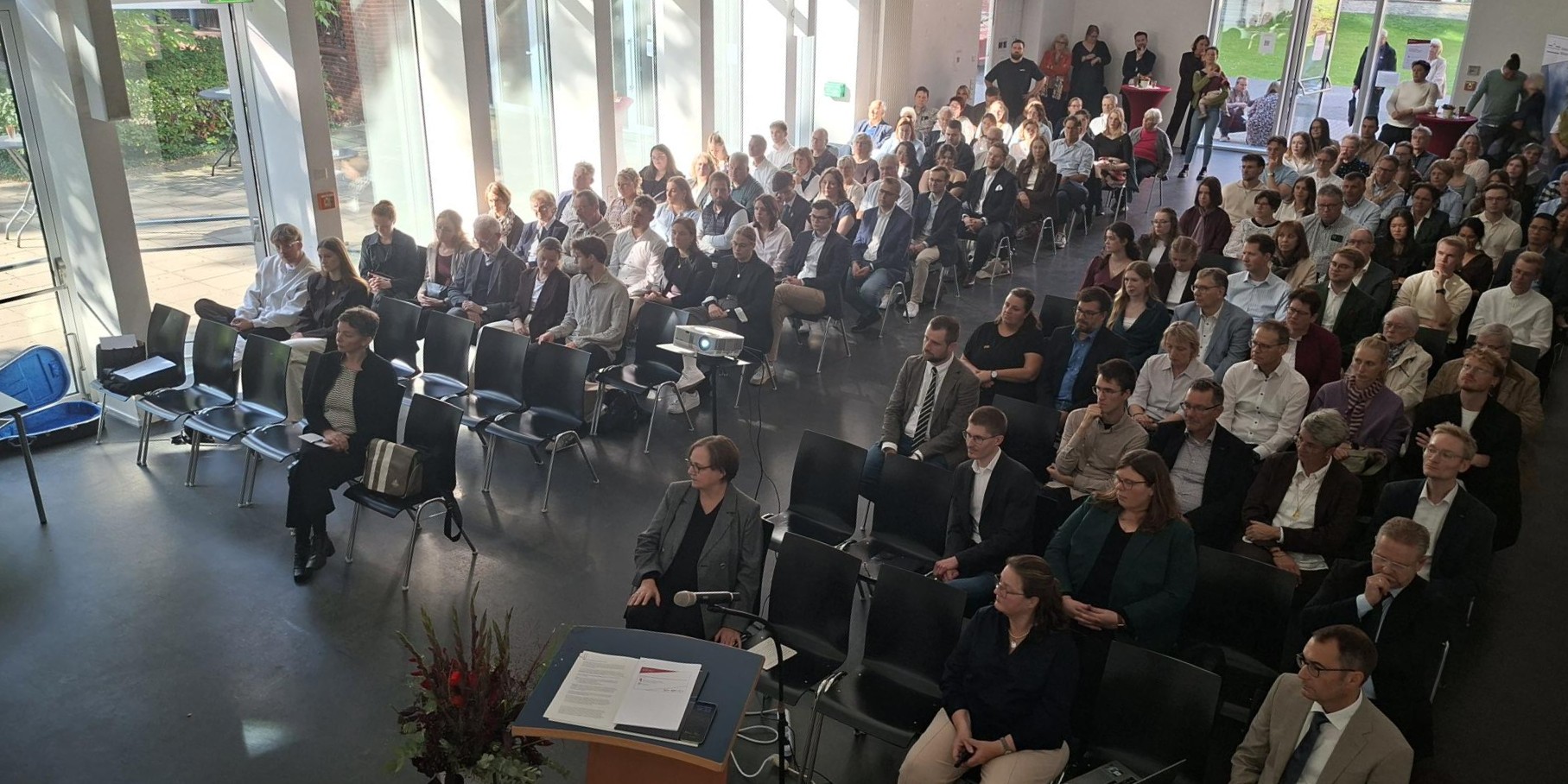 Das Publikum beim Actus Academicus