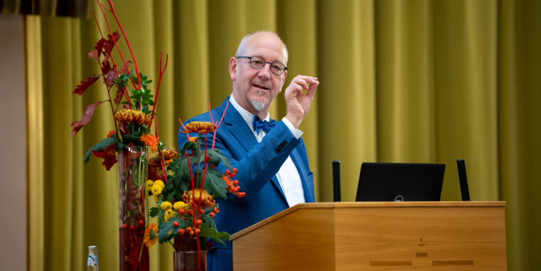 Prof. Dr. Ulrich Schaible, Laudator