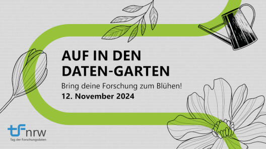 Plakat für Tag der Forschungsdaten 2024