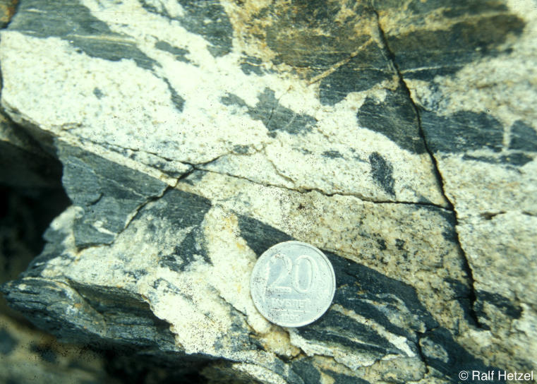 Posttectonic granite, Middle Urals, Russia