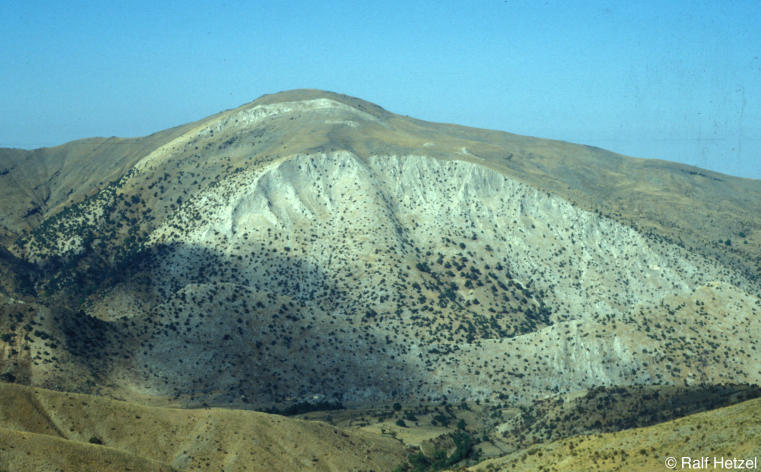Large-scale anticline, Menderes Massif, SW Turkey