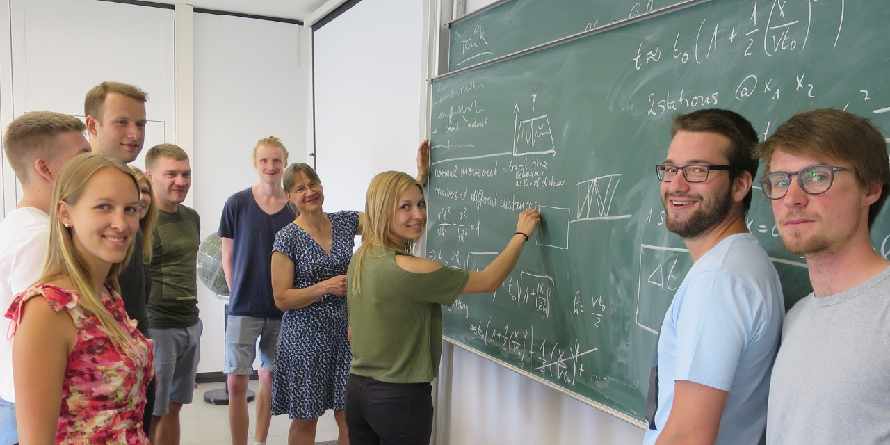 Geophysics in Münster at a Glance