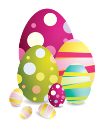 Bibliothek-vom-stein-haus Oster-deko