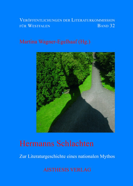 Buchcover zu Hermanns Schlachten. Zur Literaturgeschichte eines nationalen Mythos