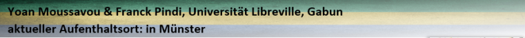 Hinweis zu Yoan Moussavou und Franck Pindi