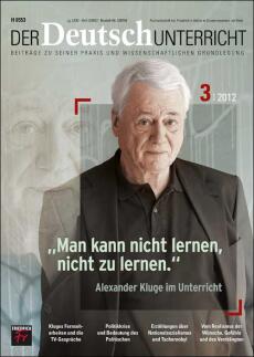 Cover vom Themenheft "Der Deutschunterricht"