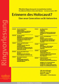 Cover von Erinnern des Holocaust?