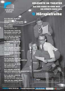 Plakat zur Hörspielreihe am Theater Münster