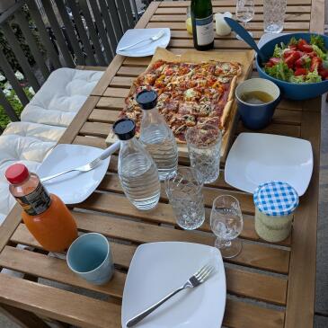 Stärkung nach der Teambesprechung