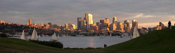 Foto der Seattle Skyline