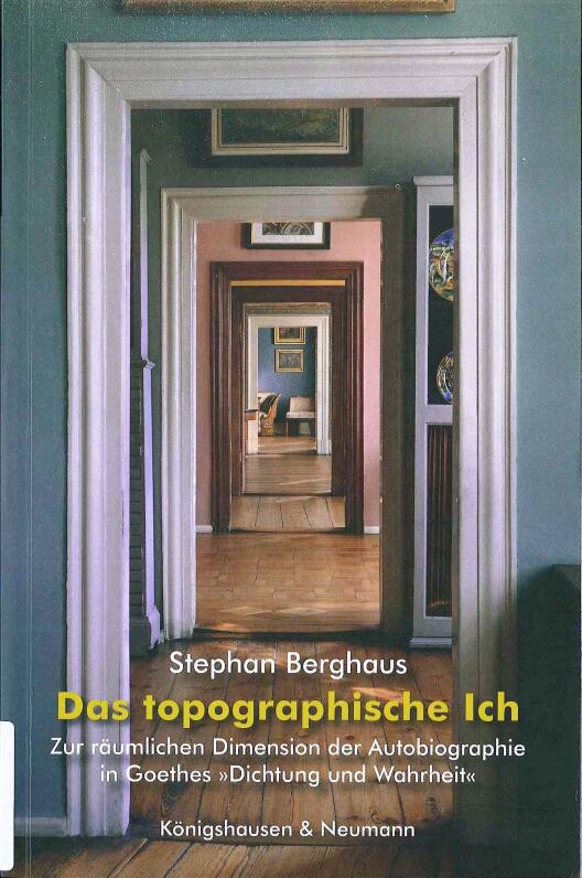 Cover Topographien Der Autobiographien