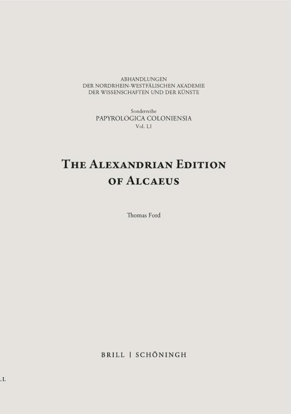 The Alexandrian Edition Ford
