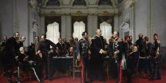Congress of Berlin, 13 July 1878, Painting, 1881