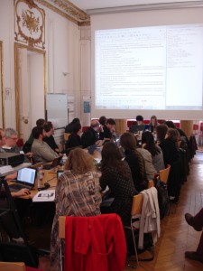 Training School am IRHT (Foto: Hanno Wijsman)