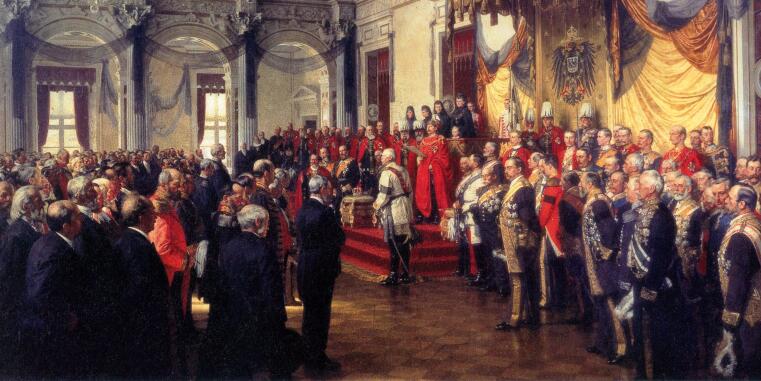 Anton von Werner, Eröffnung des Reichstags (Gemälde)