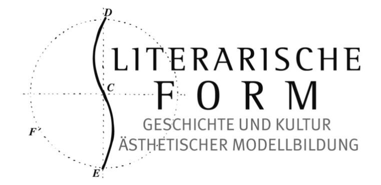 Welcome to the website of the research training group 1886/1 Literary Form.  Historical and Cultural Formations of Aesthetic Models