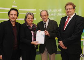 Bild von der Preisverleihung 2010