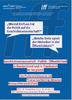 Flyer zur Podiumsdiskussion