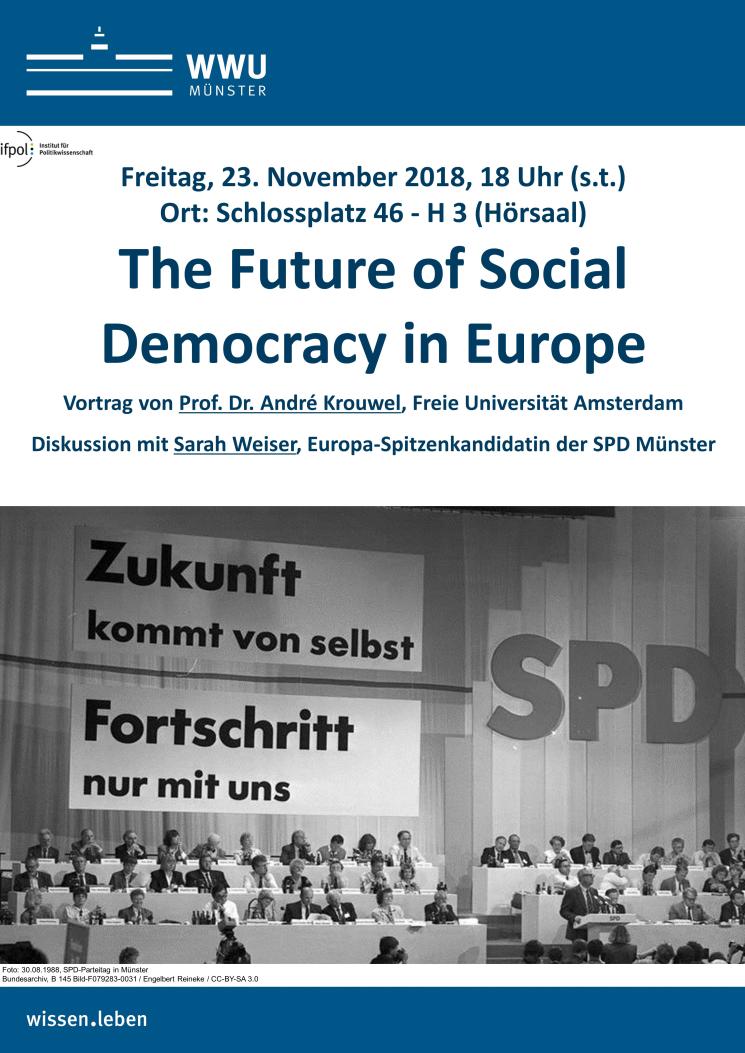 Future Social Democracy Plakat