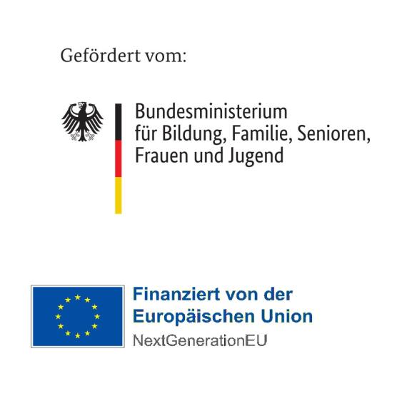 Förderlogo BMBFSFJ EU