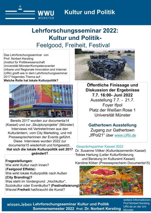 Poster Kultur Und Politik 2022