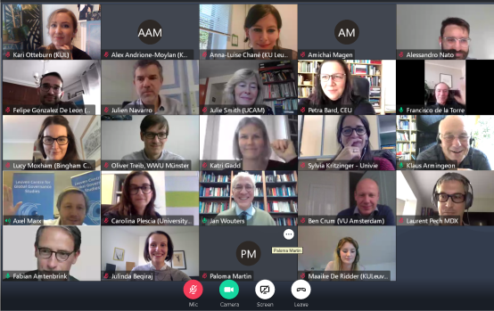  The RECONNECT project consortium at its virtual meeting in October. 