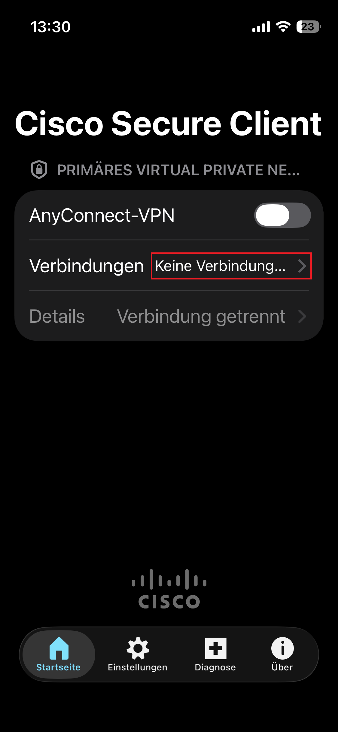 3. VPN-Verbindung hinzufügen