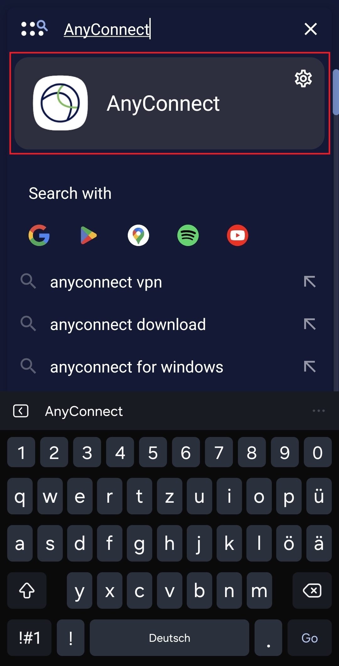 3. Open the App