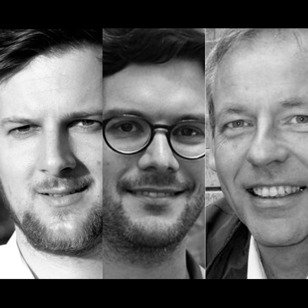 Portraits der Gäste - Benjamin Krämer, Martin Fuchs und Marco Bertolaso