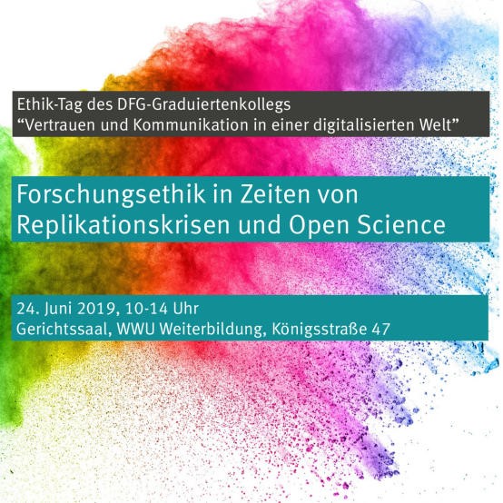 Invitation to the event about research ethics