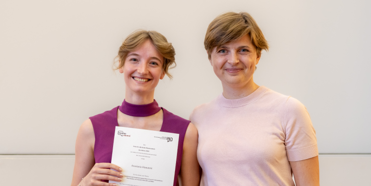 Preisträgerin beste Masterarbeit 2025