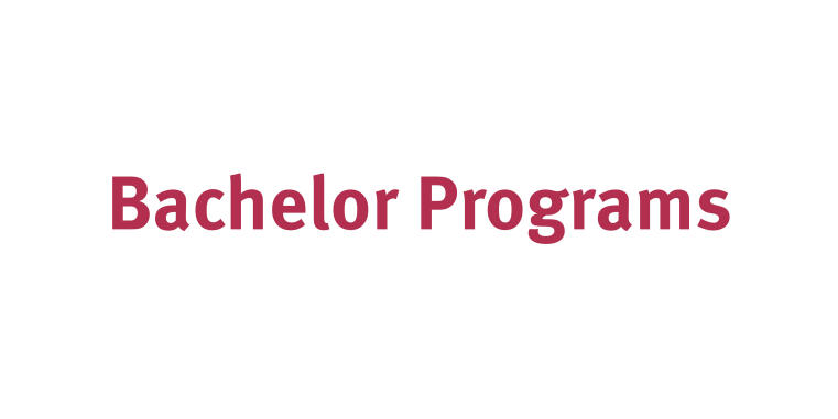 Text: Bachelor Programs
