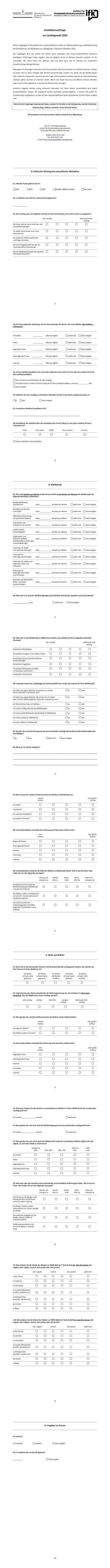 Kandidatenbefragung