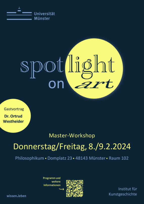 Plakat Masterworkshop Licht