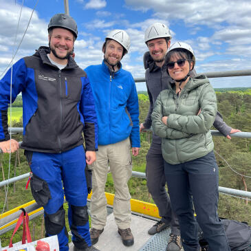Messturm Lüntener Wald 2025